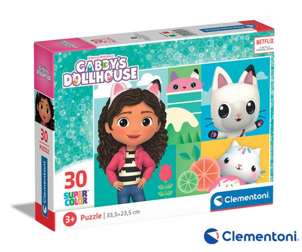 Clementoni - Puzzle Gábinin kouzelný domek 30 dílků