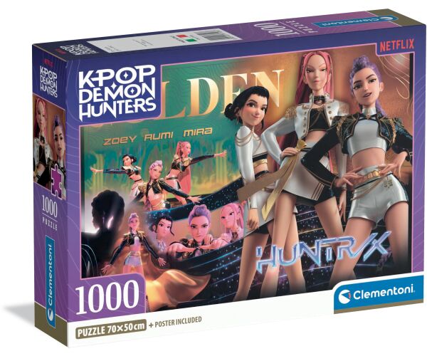 Clementoni Puzzle 1000 K-Pop Demon Hunters 3