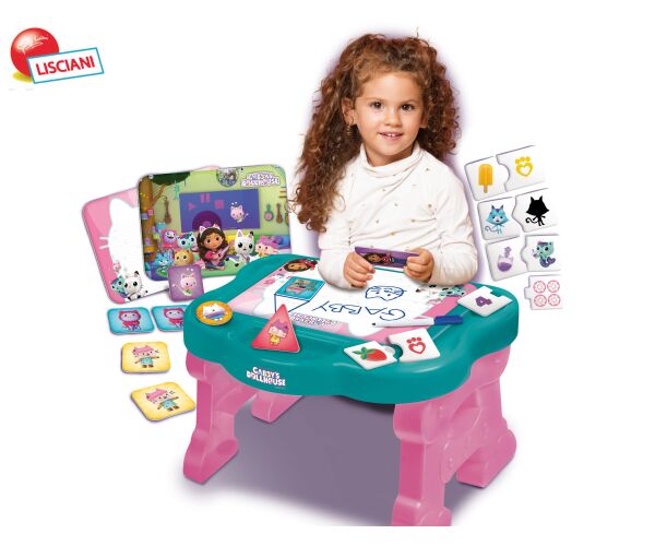 Gábinin kouzelný domek stoleček s edu-hrami