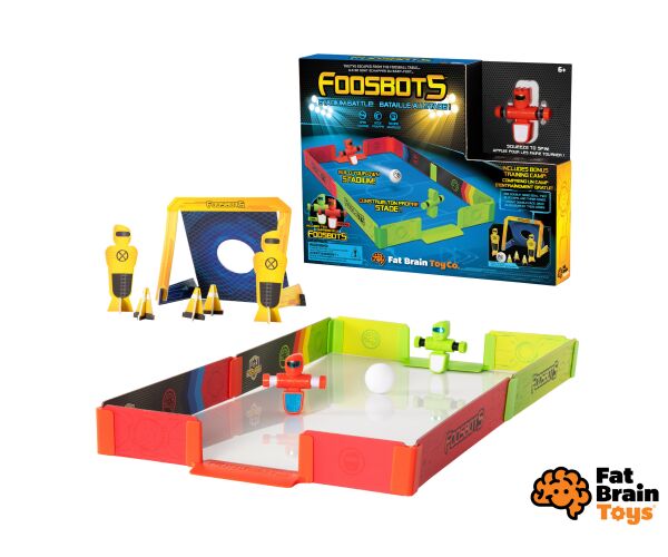 Fat Brain FOOSBOTS STADIUM BATTLE robo-fotbal se stadionem set