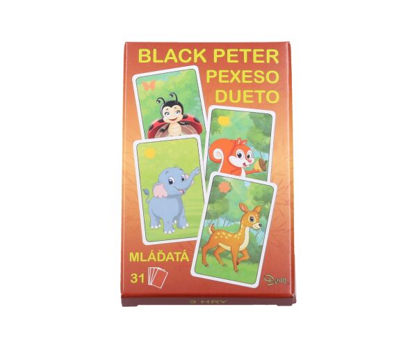 Černý Petr mláďata