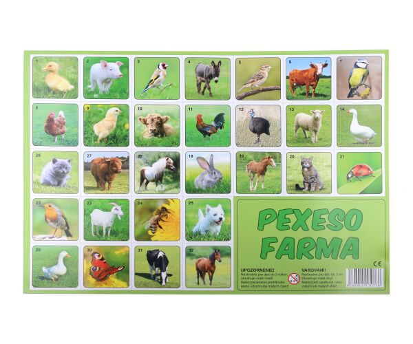 Pexeso farma fotografie