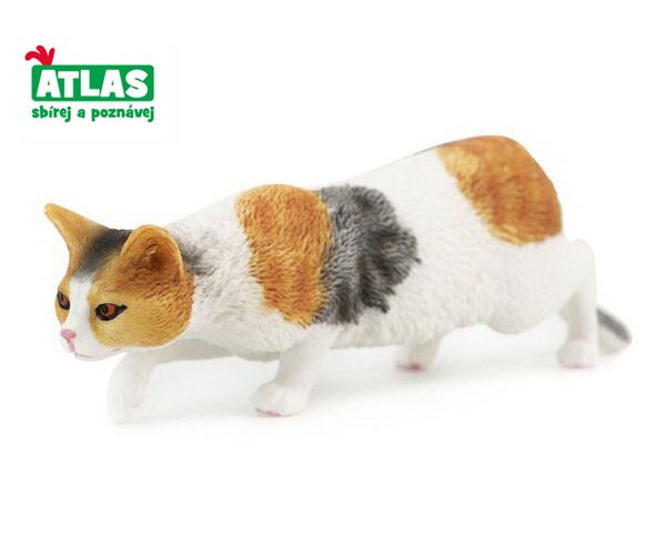 B - Figurka Kočka plížící 14 cm