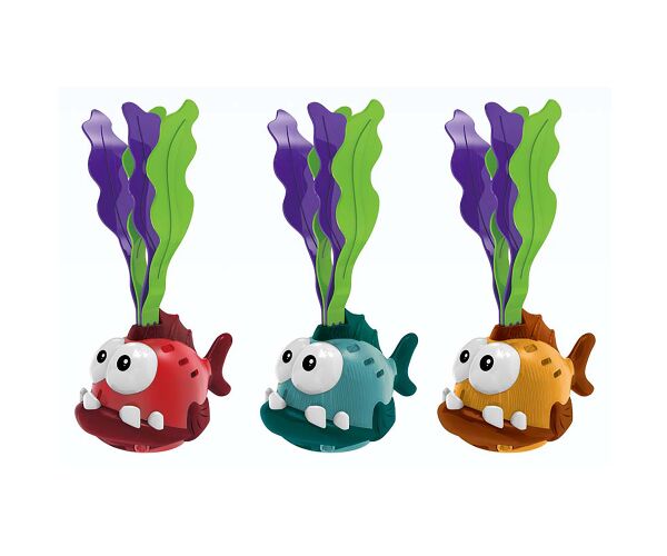 Hračka na potápění ryba světelné efekty 22 cm