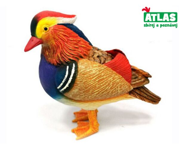 E - Figurka Kachnička mandarínská 10 cm