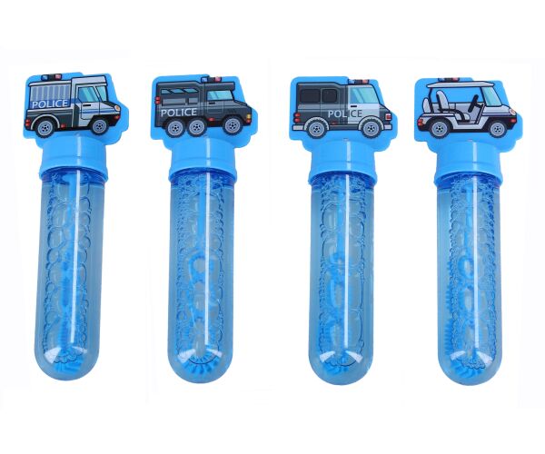 Bublifuk policejní auto 14 cm