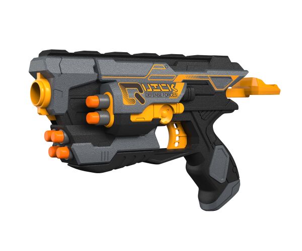 Pistole Quick s pěnovými náboji 28,5 cm