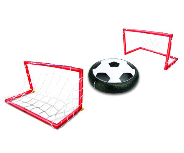 Fotbal vzdušný set s brankami 18x18 cm