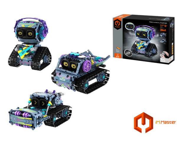 iM.Master Stavebnice robot s kytarou 3v1 RC na dálkové ovládání 14x15,7x21,6 cm