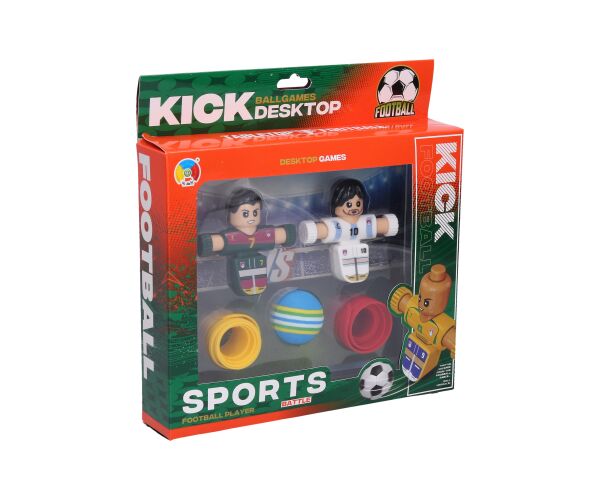 Fotbalista figurka vystřelovací set s páskami 7 cm set 5 ks