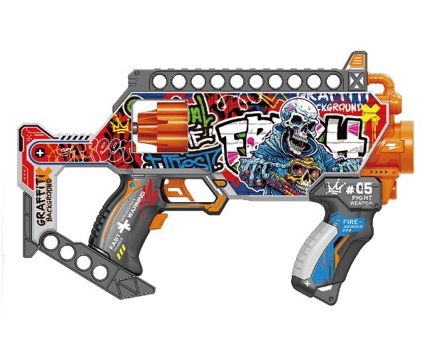Samopal na pěnové náboje revolver 35 cm