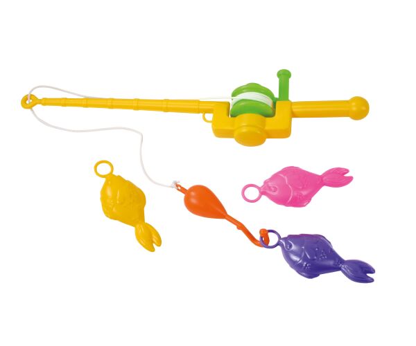 Udice chytání rybiček 50 cm 3 rybky