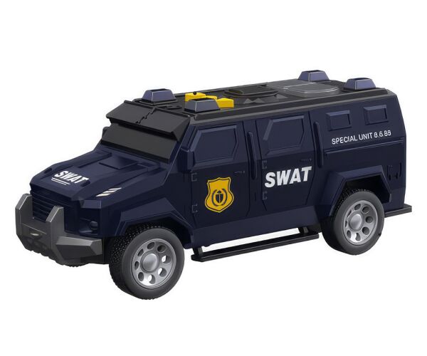 Auto policejní s efekty 16,5 cm