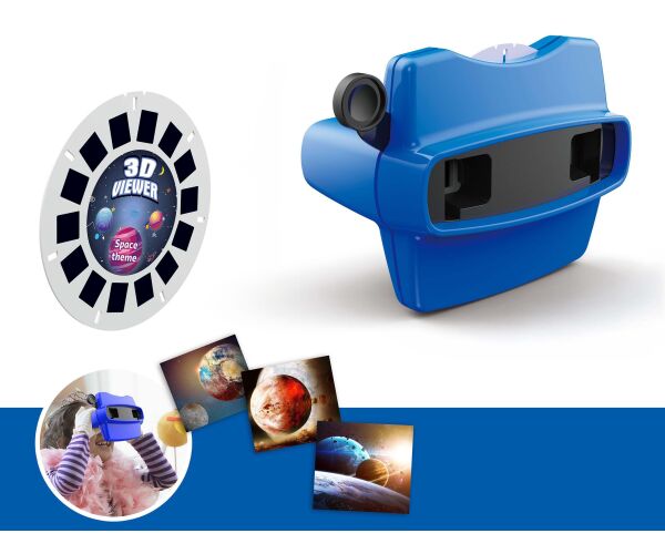 3D brýle vesmír 13,5x8x9,6 cm