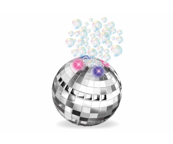 Bublinkovač disco koule se světelnými efekty 50 ml 13 cm