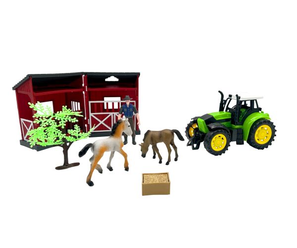 Farma s traktorem set 22 cm