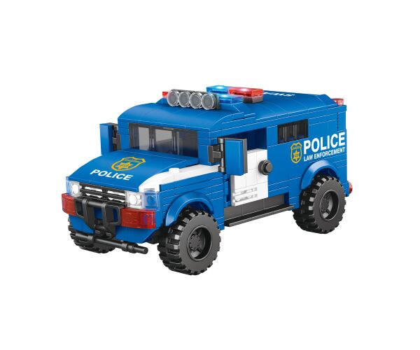 Stavebnice Auto policejní 17 cm
