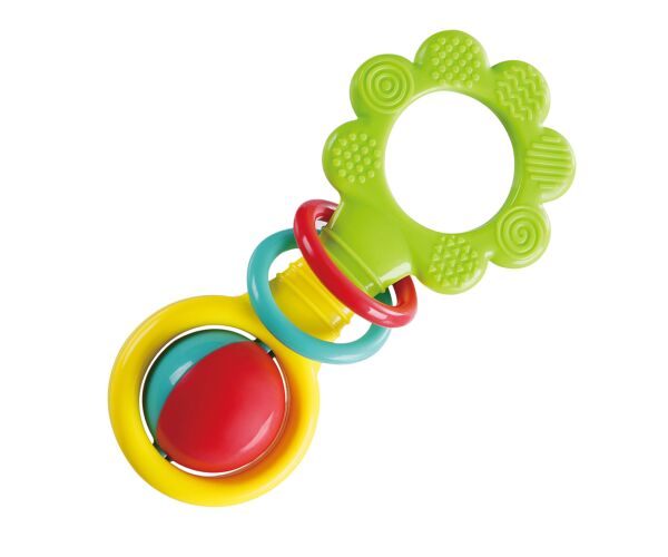 Playgo Chrastítko s otáčecí kuličkou 16 cm