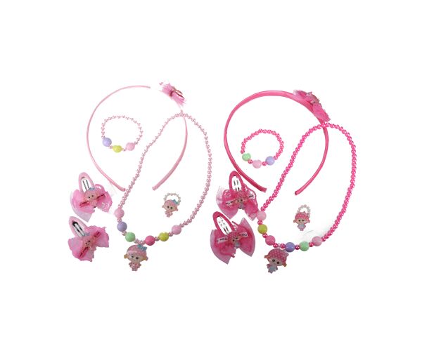 Módní set s panenkou 6 ks