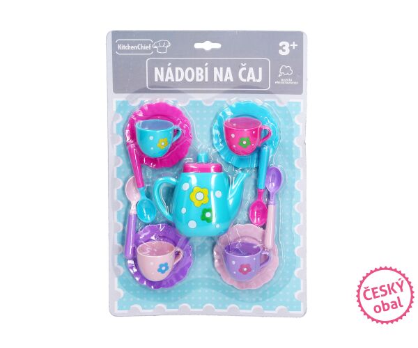 Nádobí na čaj 13 ks - český obal