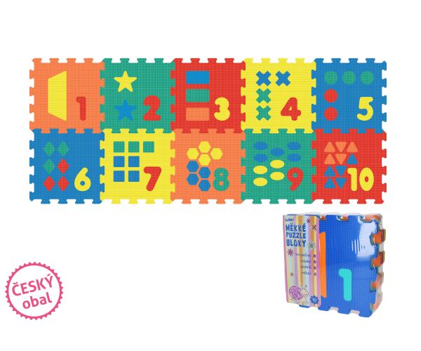 Bloky měkké - Počítání 10 ks