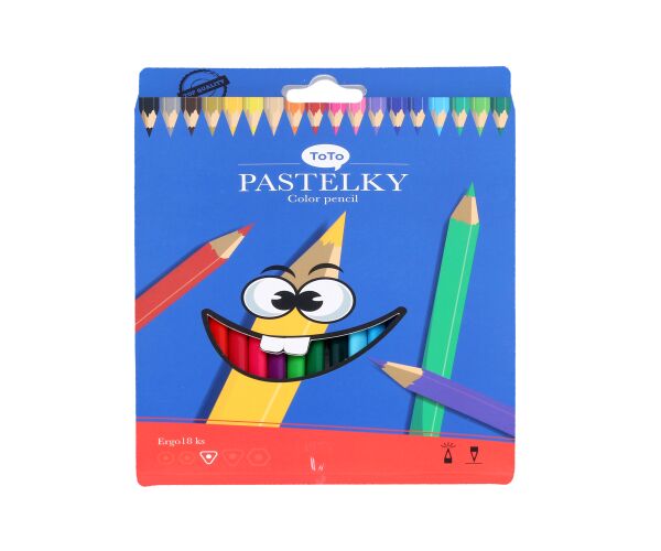 Pastelky ERGO 18 ks