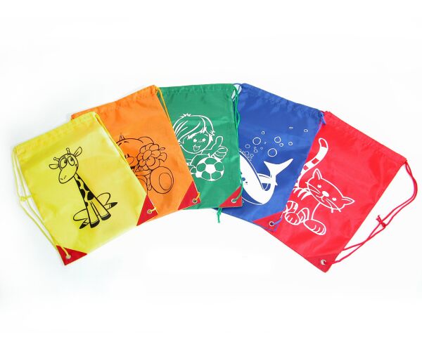 Pytlík na přezůvky /různé barvy 40x25,5 cm