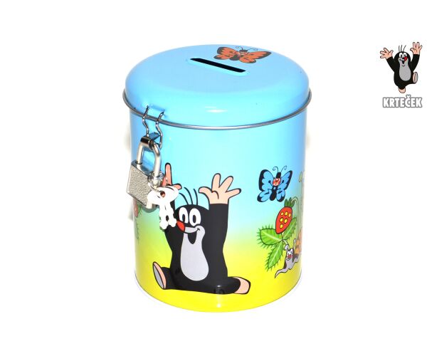 Pokladnička - Krtek 9x9x11 cm