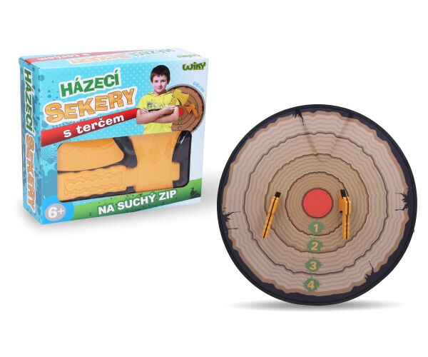 Házecí sekery velké, terč 66 cm
