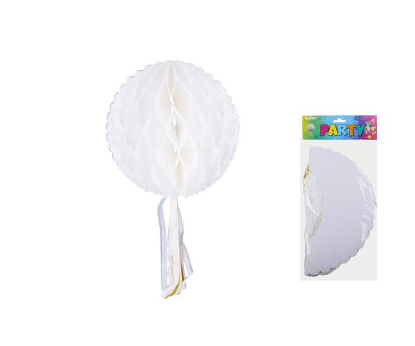 Papírová koule 30 cm na zavěšení s provázkem