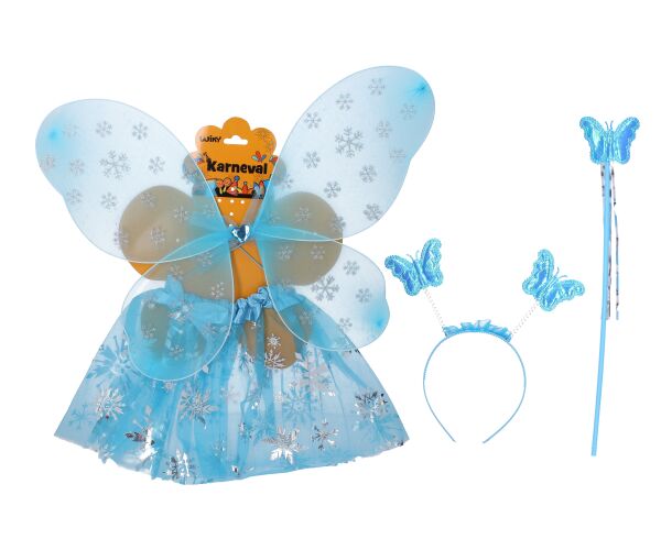 Set karneval - víla modrá