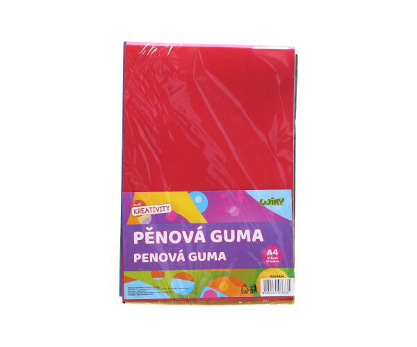 Pěnová guma A4 20x30 cm, 10ks