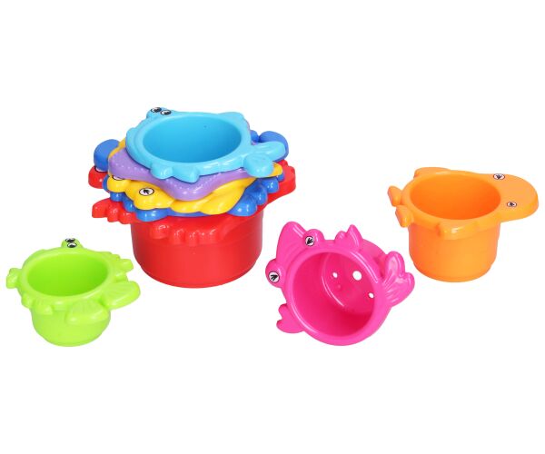 Věž skládací kelímky moře