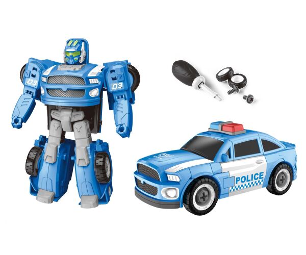 Autorobot policejní šroubovací 15 cm