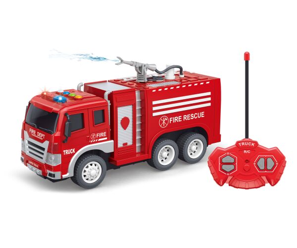 Auto hasičské s efekty RC na dálkové ovládání 27,5 cm