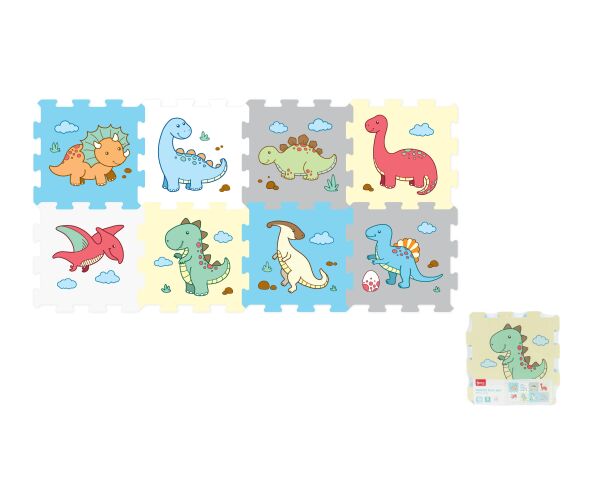 Puzzle pěnové dinosauři 8ks