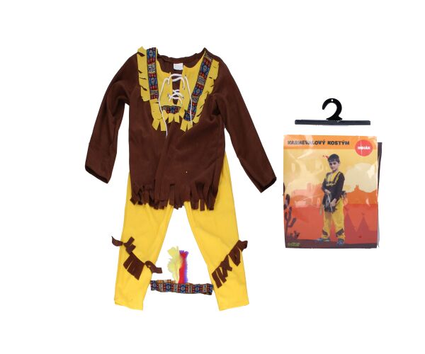 Set karneval - indián M 110-120 cm