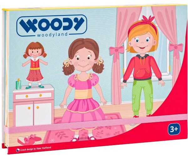 Krabička s magnetickými tvary - Módní salon