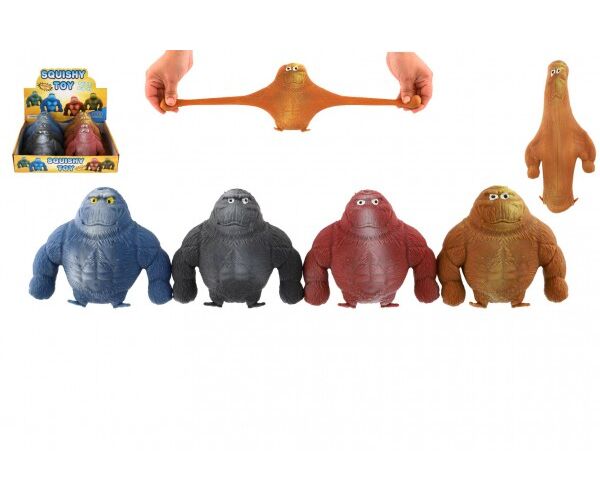 Gorila antistresová natahovací 13cm