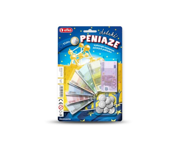 Peníze dětské - euro