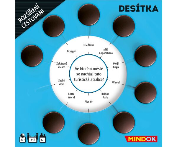 Desítka: rozšíření cestování