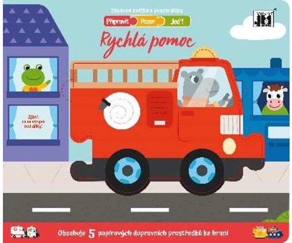 Kniha Připravit, pozor, jeď - Rychlá pomoc