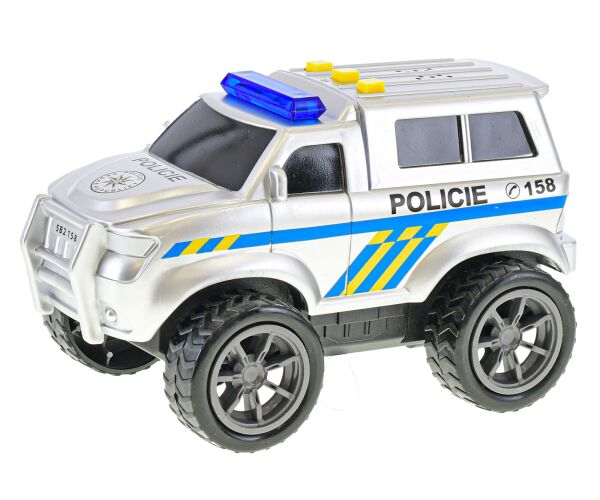 Mikro Trading Auto policie 18 cm na setrvačník na baterie