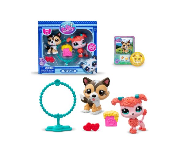 Little Pet Shop 2 figurky - 4 druhy