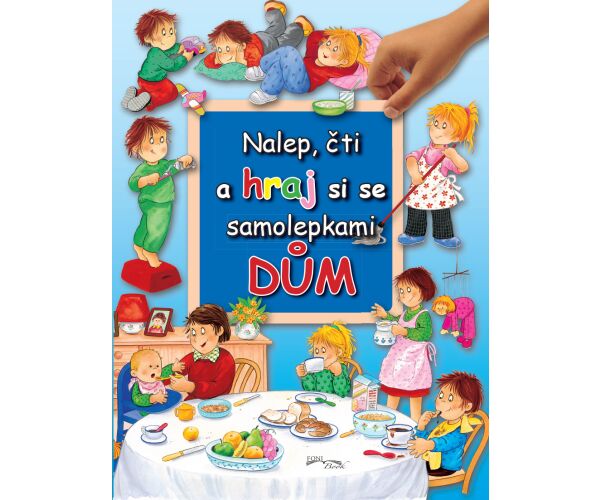 Nalep, čti a hraj si - dům