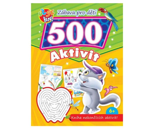 500 aktivit Kočka, zábava pro děti